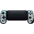 Polka Dots and Stripes Heart in Blue Backbone One for iPhone Game Controller Skin